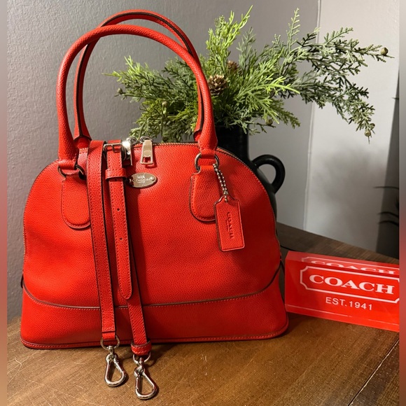 Coach Cora Domed Satchel - Picture 11 of 13